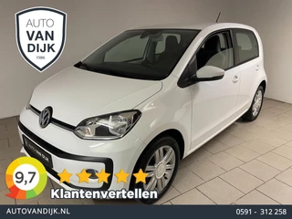 Volkswagen Up! 1.0 High Up! AUTOMAAT AIRCO CLIMA CRUISE CAMERA STOELVERW BLUETOOTH PDC VELGEN PRIVACYGLAS NIEUWSTAAT