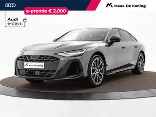 Audi A6 Limousine 2.0 e-hybrid quattro S Edition 299 PK · Elektrisch verstelbare stoelen · Tech plus · 20" LM Velgen · S-interieur sportstoelen zwart leder