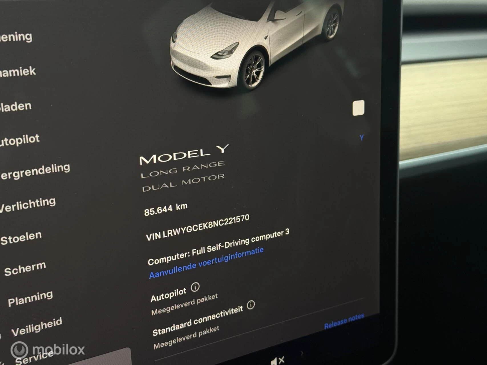 Hoofdafbeelding Tesla Model Y