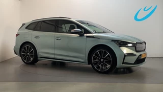 Skoda Enyaq iV 80 Founders Edition Silver Camera Navigatie Stoelverwarming Leder