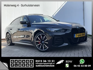 Hoofdafbeelding BMW i4 BMW i4 M50 M-Sport 84kWh 544PK Pano Laser HUD Harman/Kardon Elek.Trekhaak Leer BOMVOL!