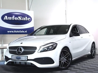 Hoofdafbeelding Mercedes-Benz A-Klasse Mercedes-Benz A-Klasse 180 AMG AUT 57.000km LEDER NAV CAMERA '18