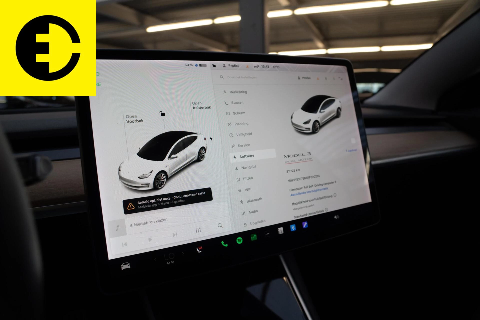 Hoofdafbeelding Tesla Model 3