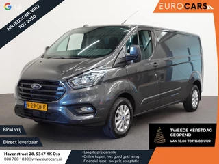 Ford Transit Custom 300 2.0 TDCI 130pk L2H1 Trend Automaat Airco Navigatie Cruise control Camera Parkeersensoren Trekhaak Betimmering Laadruimte
