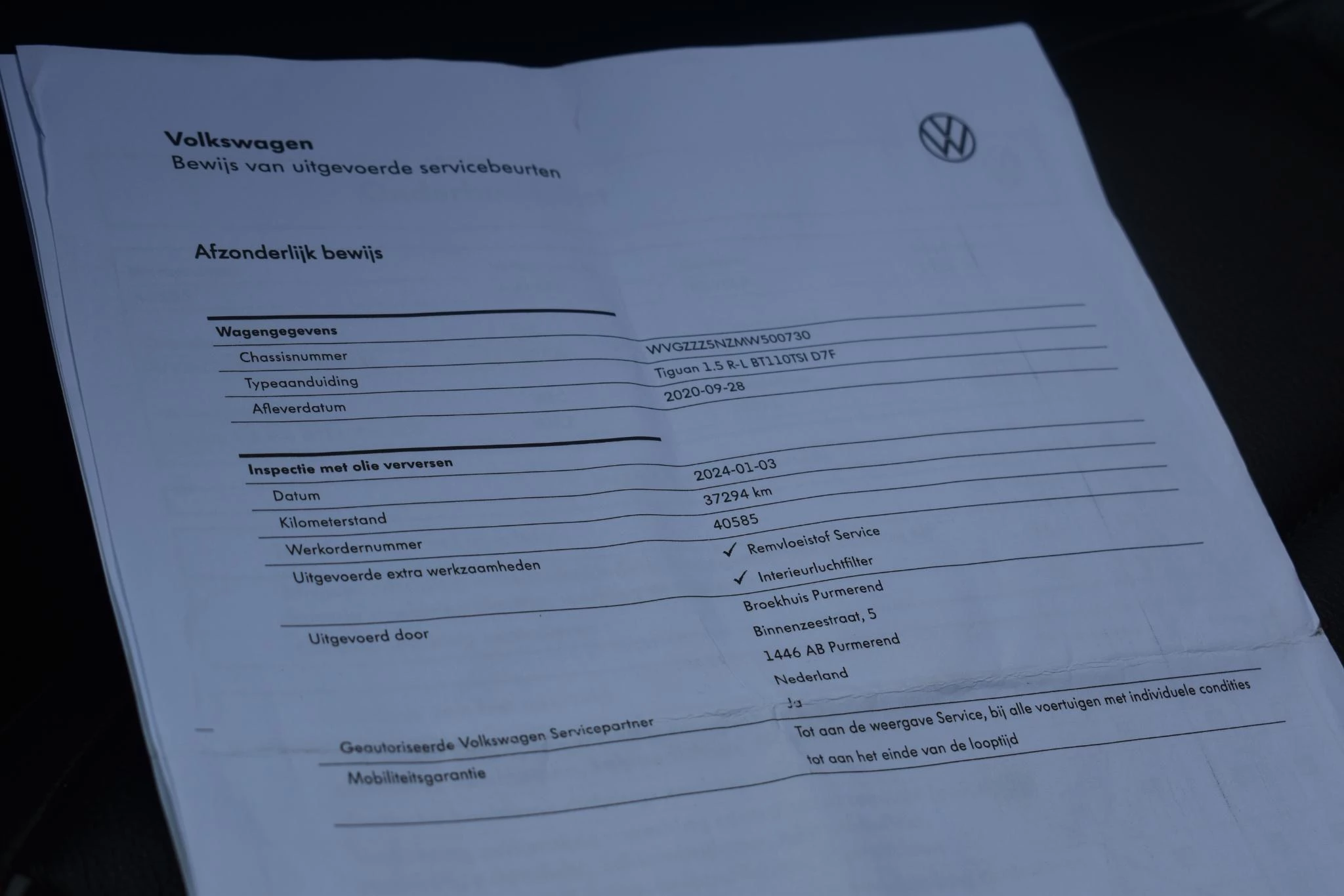 Hoofdafbeelding Volkswagen Tiguan