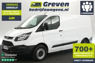 Ford Transit Custom 270 2.0 TDCI L1H1 Airco 3 Persoons Schuifdeur Trekhaak