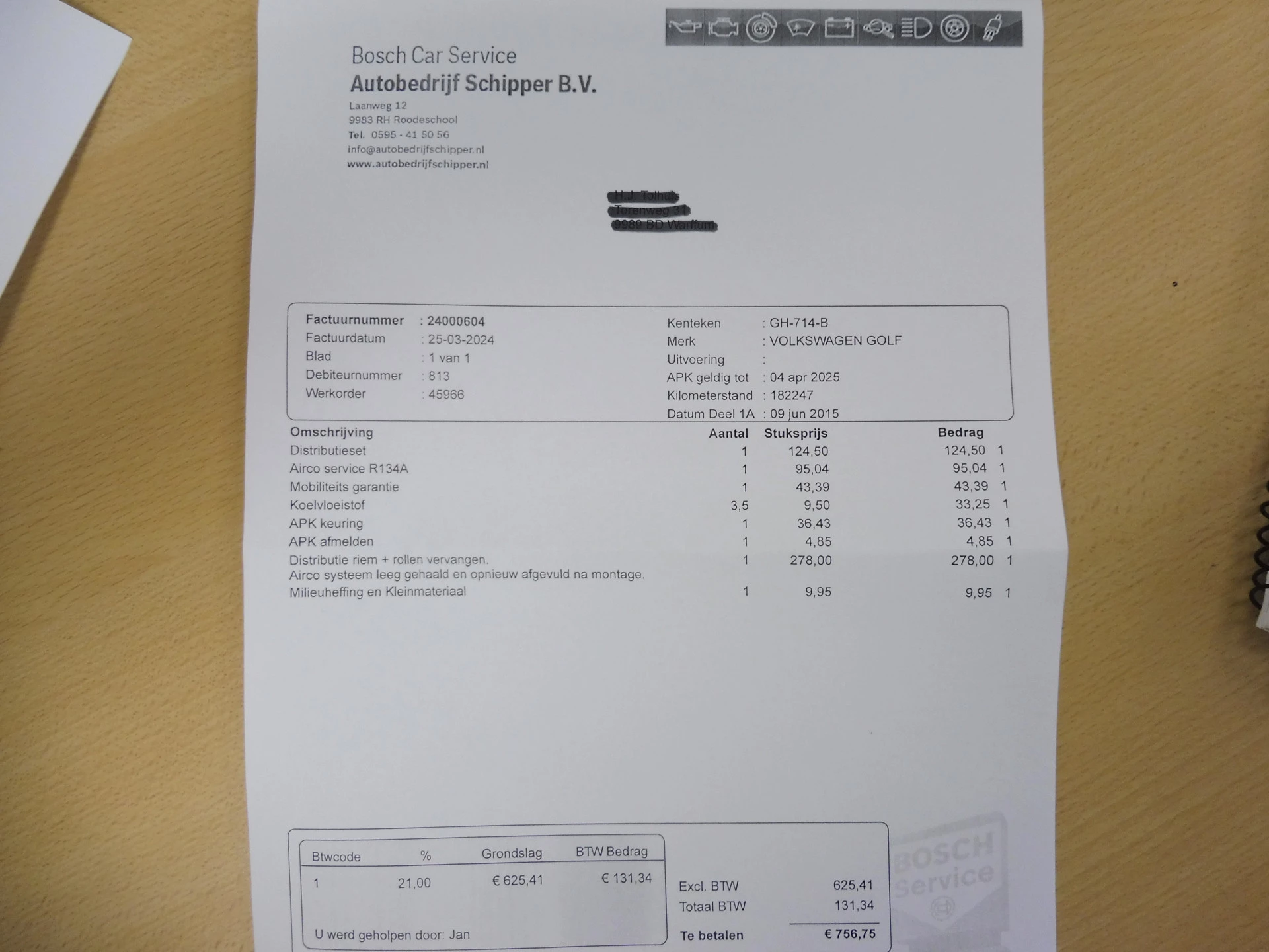 Hoofdafbeelding Volkswagen Golf