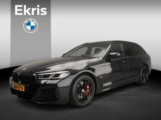 BMW 5 Serie Touring 540i xDrive | M-Sportpakket | LED | Navigatie | Schuifdak | Sportstoelen | Stoelverwarming | DAB | Hifi speakers | Alu 19 inch
