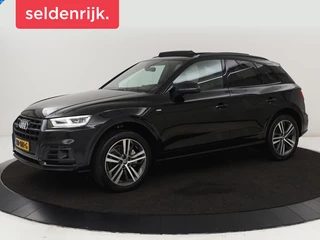 Audi Q5 2.0 TFSI quattro S Line | Panoramadak | Stoelverwarming | Adaptive cruise | Trekhaak | Virtual Cockpit | Carplay | Keyless | 20'' | Half leder | Navigatie | Full LED | Parkeerhulp