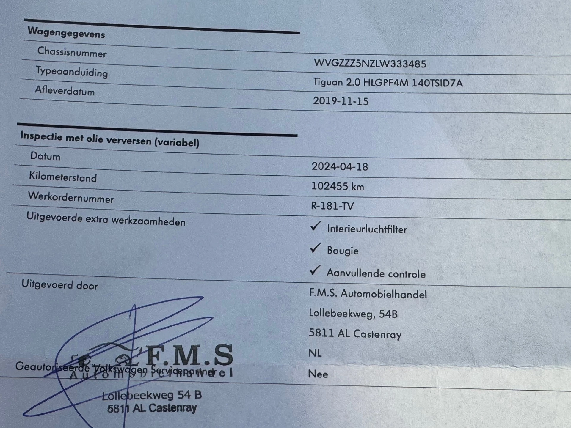 Hoofdafbeelding Volkswagen Tiguan