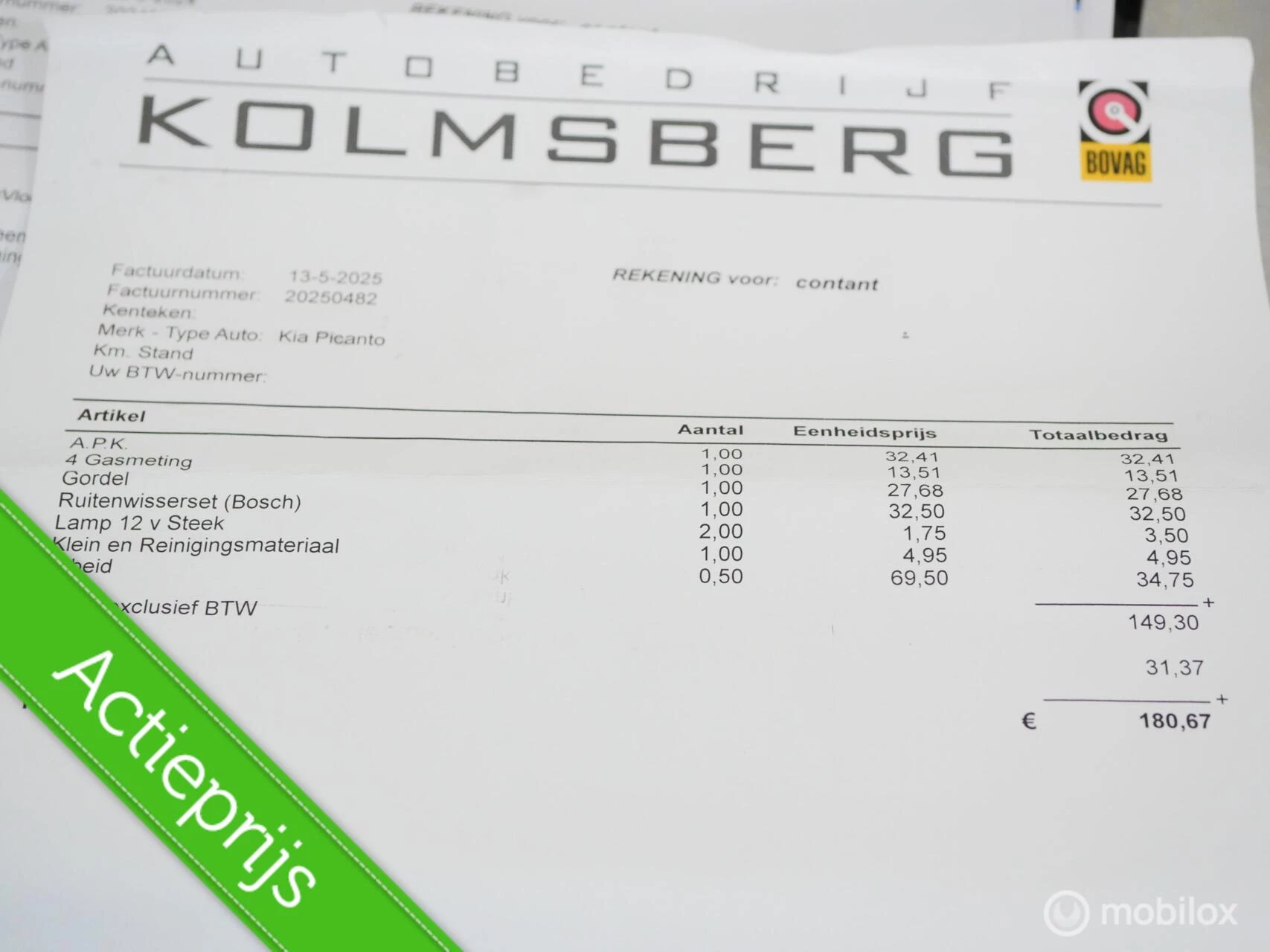 Hoofdafbeelding Kia Picanto