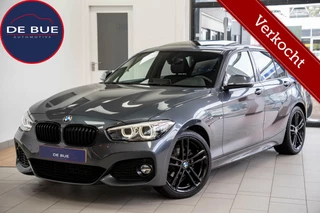 BMW 1-serie 118d M Sport High Executive Shadow Org.NL 1ste Eig BTW NAP Pano Leder Navi PDC LED