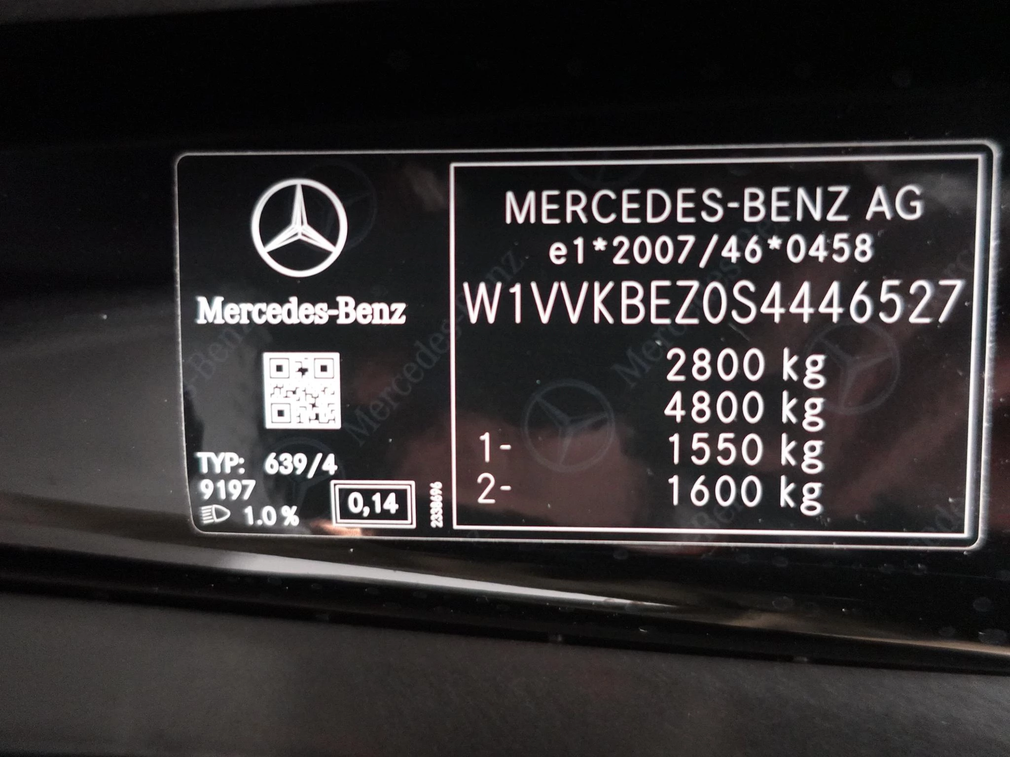 Hoofdafbeelding Mercedes-Benz Vito