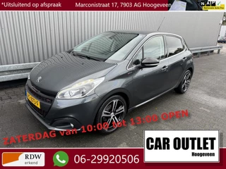 Peugeot 208 1.2 PureTech GT-line 133Dkm.NAP, H/Leer, Clima, Navi, CC, PDC & Cam, LM, nw. APK – Inruil Mogelijk –