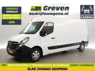 Opel Movano 2.3 Turbo L3H2 Airco Camera Cruise Bluetooth Elektrpakket Schuifdeur