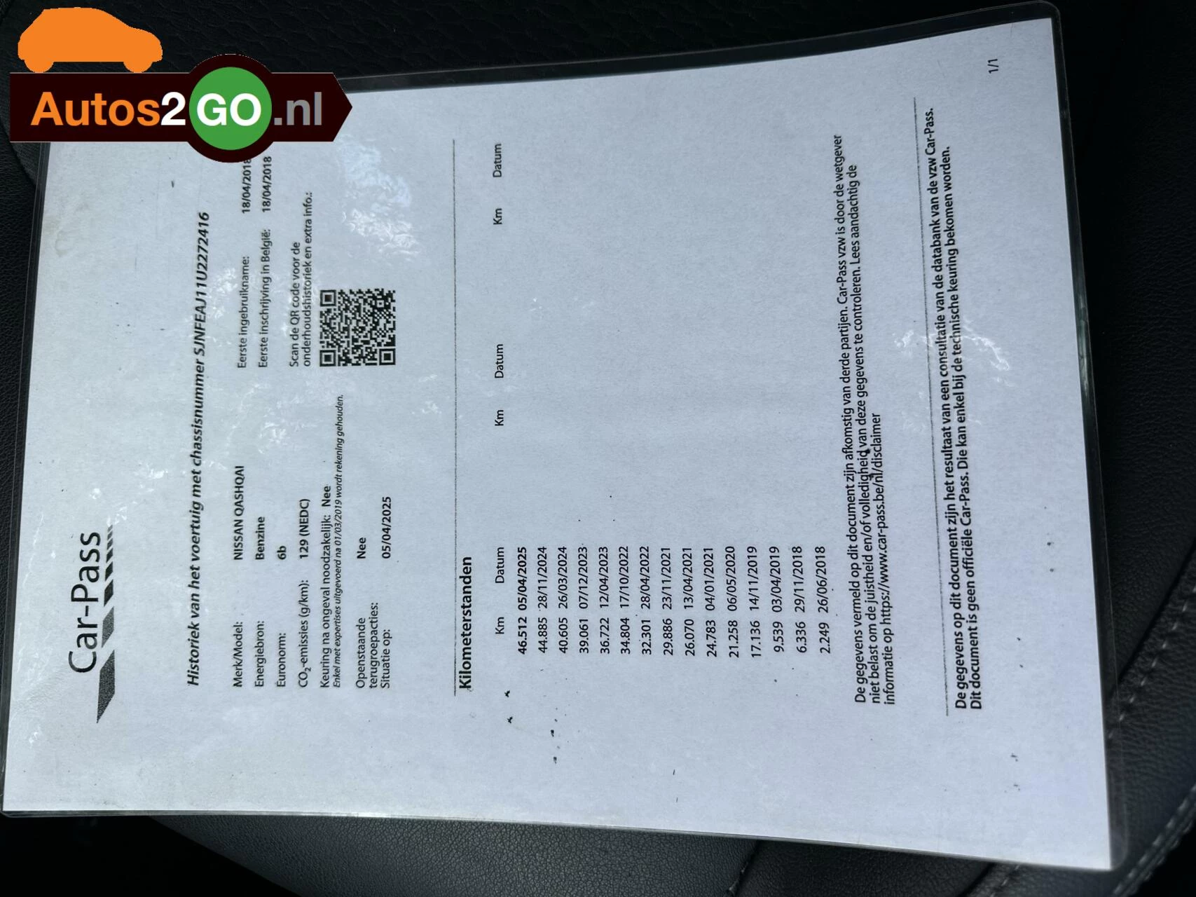 Hoofdafbeelding Nissan QASHQAI