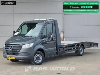 Mercedes Sprinter 317 CDI Automaat Autotransporter Trekhaak Navi Airco Cruise Lier Cartransporter Oprijwagen Airco Trekhaak Cruise control