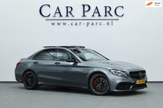 Mercedes-Benz C-klasse AMG 63 S 510+PK LED/SFEER/HUD/PANO/LEDER+S.VERWARMING+MEMORY/19" LMV/CAM/ACC/ECC/12 MDN GARANTIE!