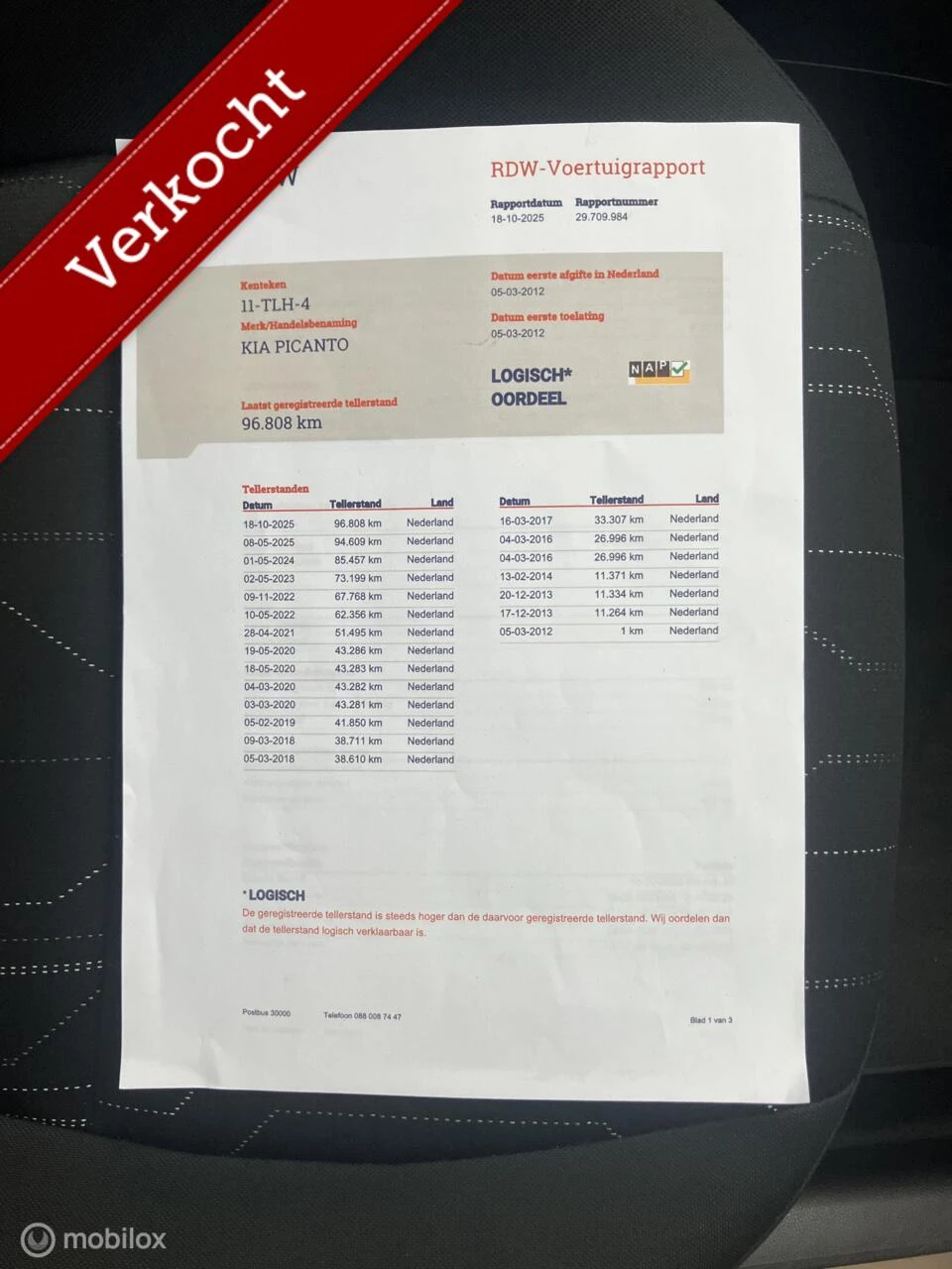 Hoofdafbeelding Kia Picanto