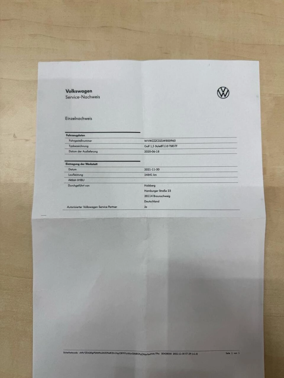 Hoofdafbeelding Volkswagen Golf