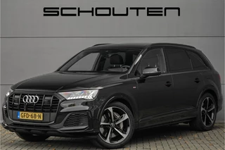 Hoofdafbeelding Audi Q7 Audi Q7 55 TFSI e Quattro Pro Line Advanced S-Line Bose HUD Trekhaak Zwart Optiek