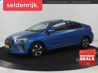 Hyundai IONIQ 1.6 GDi First Edition | Schuifdak | Leder |  Stoelverwarming | Adaptive cruise | Navigatie | Carplay | Camera | Memory
