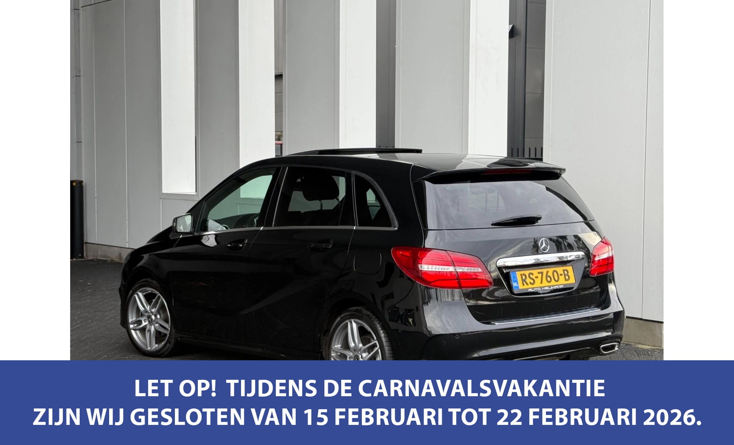 Hoofdafbeelding Mercedes-Benz B-Klasse