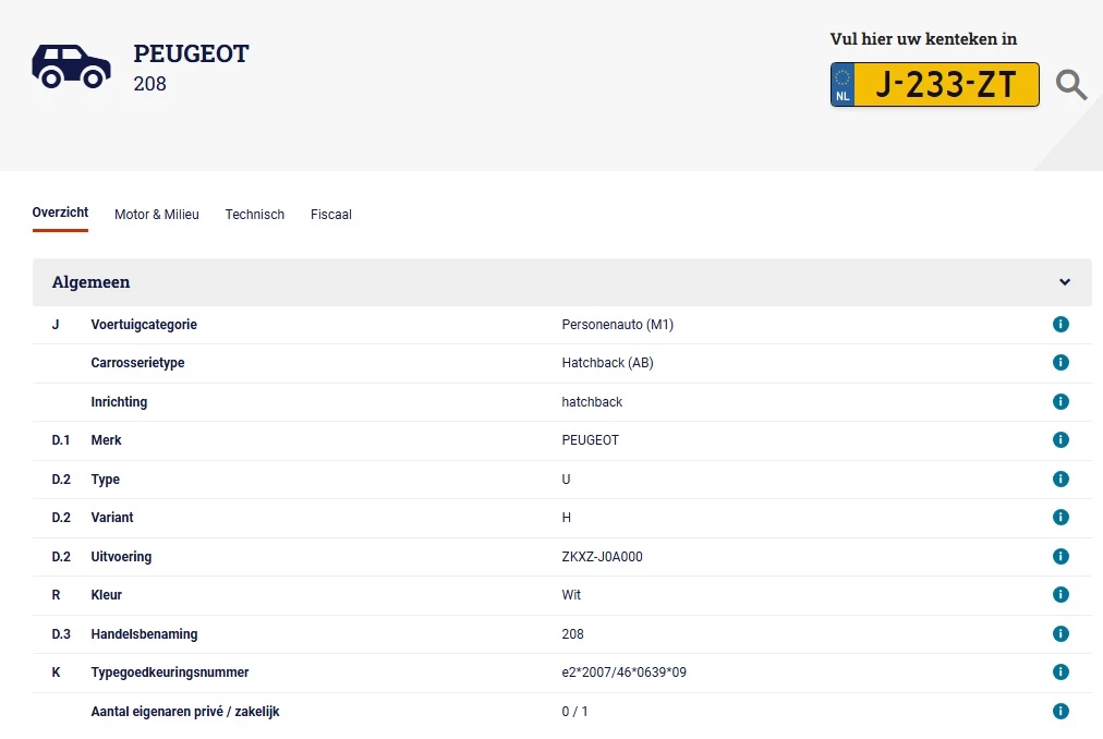 Hoofdafbeelding Peugeot e-208