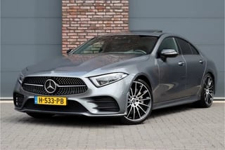 Mercedes-Benz CLS 450 4-MATIC Premium+ AMG Line Aut9 | Luchtvering | Soft-close | Distronic+ | Schuifdak | Memory | Burmester | Keyless-Go | Stoelverwarming/-ventilatie | Multibeam LED |