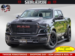 Dodge Ram 1500 Night Premium | Full Option | De Meest Luxe Pick-Up in zijn Klasse | Comfortabele Dubbele Cabine met Royale 5 Zitplaatsen | BPM vrij | Nu Leverbaar uit Voorraad | Voorraad Nr 2287 - 3384