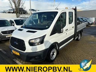 Ford Transit dubb.cab openlaadbak airco euro6 59.000km