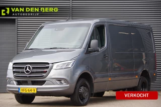 Mercedes-Benz Sprinter 519 3.0 CDI V6 L2H1 LED, LEDER, 3.5T TREKHAAK, STANDKACHEL, DUBBELLUCHT, ADAPT. CRUISE, MBUX 10'', 360 CAMERA, STOELVERWARMING, VOORRUIT VERWARMING, NAVI, CLIMA, NL AUTO, NAP