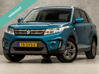 Suzuki Vitara 1.6 Exclusive Sport Automaat (APPLE CARPLAY, CLIMATE, CAMERA, STOELVERWARMING, SPORTSTOELEN, LM VELGEN, TREKHAAK, CRUISE, NIEUWSTAAT)