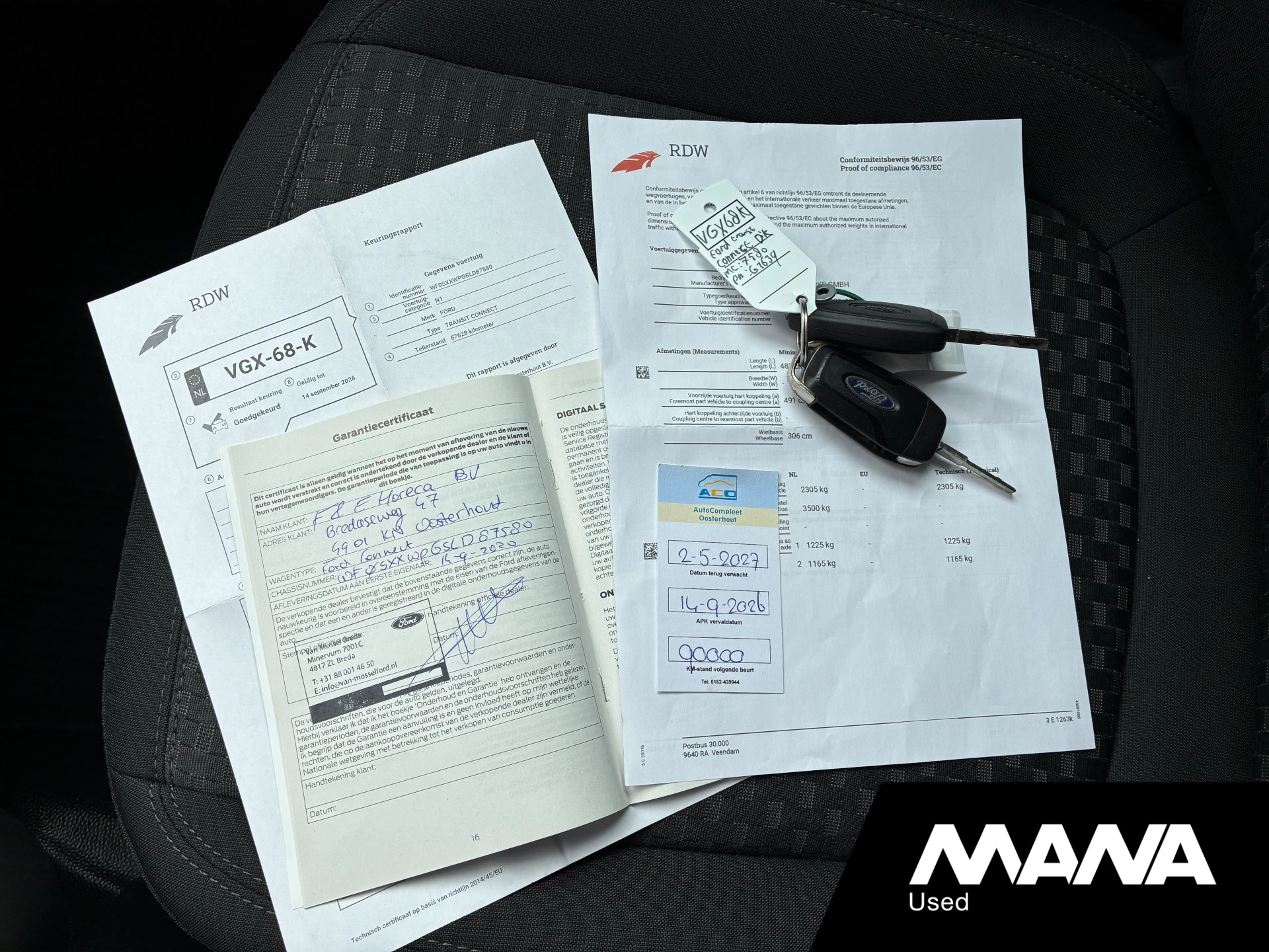 Hoofdafbeelding Ford Transit Connect