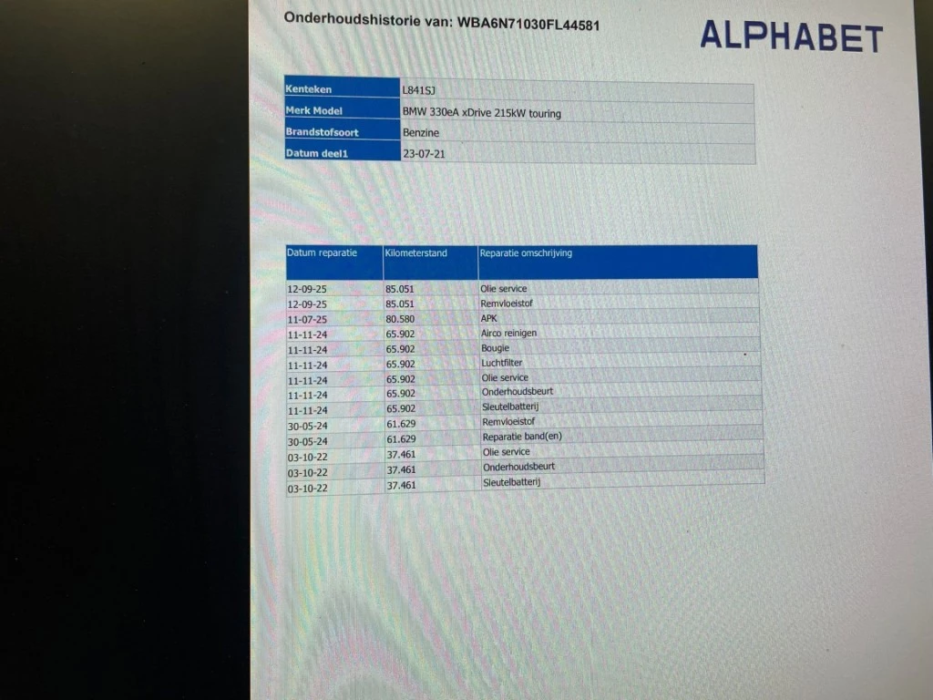 Hoofdafbeelding BMW 3 Serie