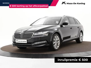 Skoda Superb Combi 1.5 Tsi 150pk DSG ACT Business Edition Plus · Apple/Android Car Play · Camera · Keyless · Elek. Achterklep · Cruise Control · Stoelverwarming · 18'' Inch · Garantie t/m 23-03-2027 of 100.000km