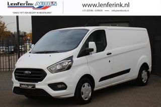 Ford Transit Custom 2.0TDI 105PK L2H1 airco PDC LED Bumpers in kleur laadruimtepakket