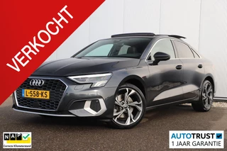Audi A3 Limousine 30 TFSI Business edition Automaat Panoramadak 18 inch LMV Full LED Lederen bekleding Navigatie Carplay Android