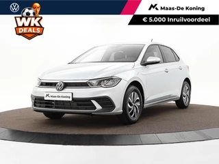 Volkswagen Polo 1.0 TSi 95pk Life Edition · Camera · Apple/Android Car Play · P-Sensoren · 15'' Inch · MEGA Sale · Prijs is inclusief inruilpremie ·