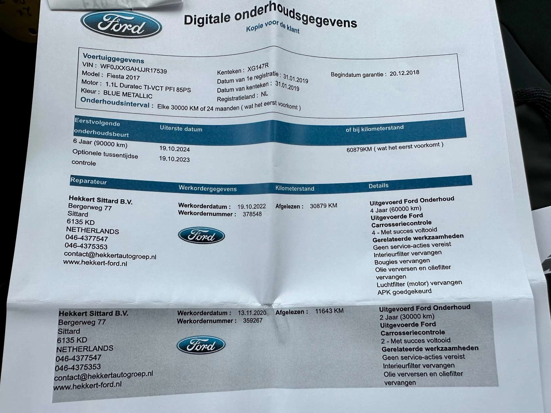 Hoofdafbeelding Ford Fiesta