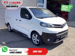 Toyota ProAce Worker 2.0 125 pk L3 Adapt.Cruise/ Standkachel/ Head-up/ Stoelverw./ DB-Riem VV/ PDC/ LMV