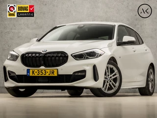 BMW 1 Serie 118i M Sport High Executive Automaat (APPLE CARPLAY, M PAKKET, GROOT NAVI, LEDER, STOELVERWARMING, SPORTSTOELEN, LANE ASSIST, CRUISE, DAB+, NIEUWSTAAT)