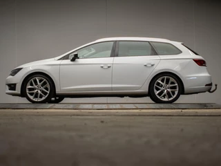 Hoofdafbeelding SEAT Leon Seat Leon ST 1.4 EcoTSI FR Connect Sport (APPLECARPLAY,NAVI,CAMERA,CRUISE,LEDER,LED,PDC,SPORTSTOELEN,LM VELGEN,GETINT,NETTE STAAT)