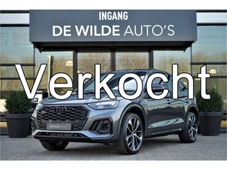 Audi Q5 Sportback 55 TFSI e S-line 367pk Pano B&O Trekhaak Massage Elektr-stoel ACC Keyless 360-camera