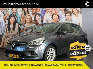 Renault Clio 0.9 TCe Intens * Navi! * - Camera, armsteun voor, getinte ramen, bluetooth
