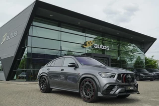 Mercedes-Benz GLE-klasse Coupé GLE450d AMG 390pk Brabus Rocket 900 Panoramadak *BTW* Trekhaak Night pakket Widescreen Luchtvering 1e eigenaar! 24" LMV