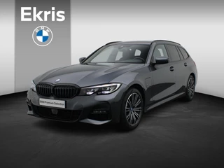BMW 3 Serie Touring 330e xDrive M Sportpakket | Stuurwielrand Verwarmd | Comfort Access | Trekhaak | Active Cruise Control met Stop en Go-functie | DAB | HiFi | 18''