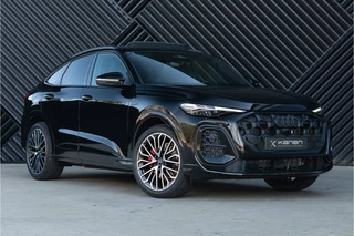 Hoofdafbeelding Audi Q5 Audi Q5 Sportback 2.0 e-hybrid quattro 270 KW S edition Competition ACC Pano BijrijderDisplay DIRECT LEVERBAAR 360 Matrix B&O Ambient Head Up Trekhaak