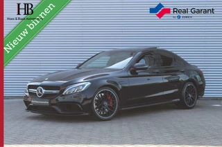 Mercedes C-klasse AMG 63 S Pano/Night/Uitlaat/Schaalstoelen