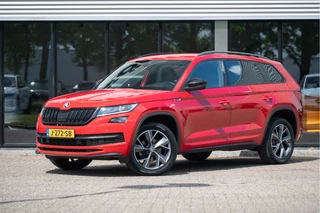Škoda Kodiaq 1.5 TSI Sportline Business | Camera | El. Trekhaak | Dodehoek | Navi | Virtual | Stoelverw.